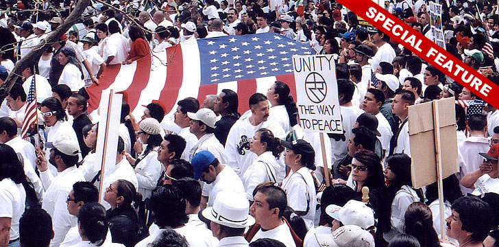 The Great March: 20 Yrs Since Largest Protest in U.S.A. La Gran Marcha: 20 Yrs Since Largest Protest in U.S.A.